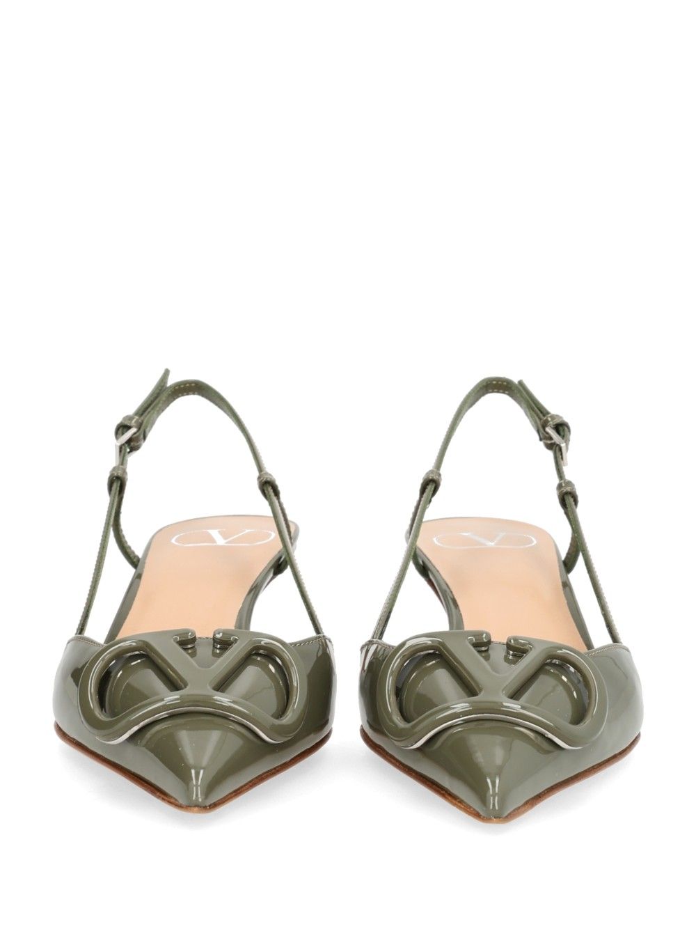 Valentino Garavani Vlogo Decollete - Verde | 2d00cda157e55caad0859a5a0ed83e4048911a00