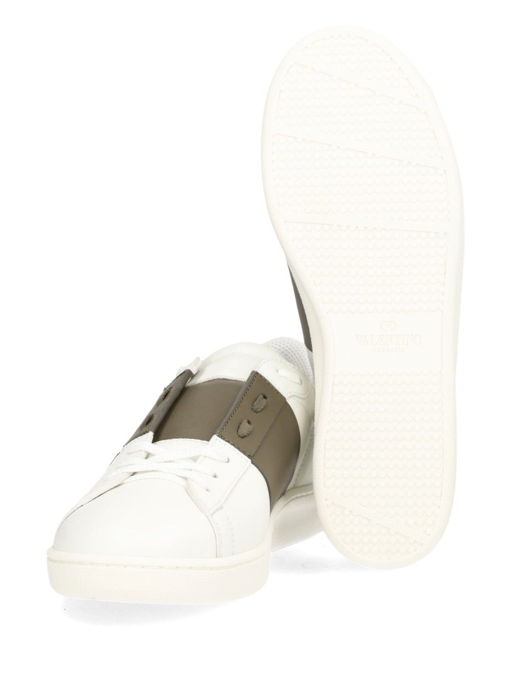 Valentino Garavani Open Royco Sneakers - Bianco | 89431a7723a20e16930a61605df22572bac3f7e1