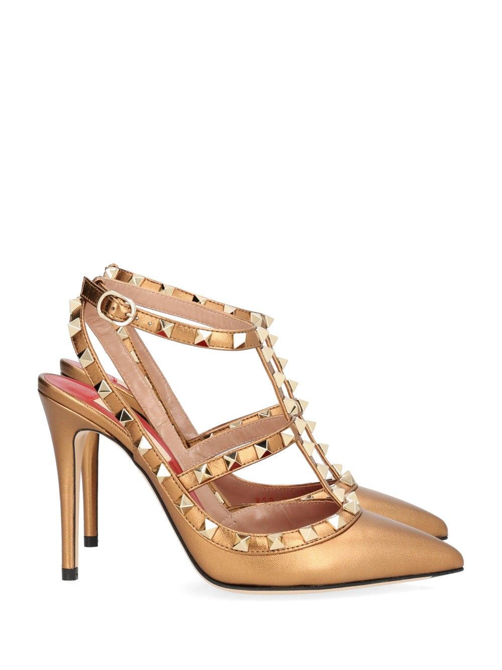 Valentino Garavani Rockstud Sandali - Oro | 7f73bbfe5fb991e5a26ecb3abe8970cc06e81898
