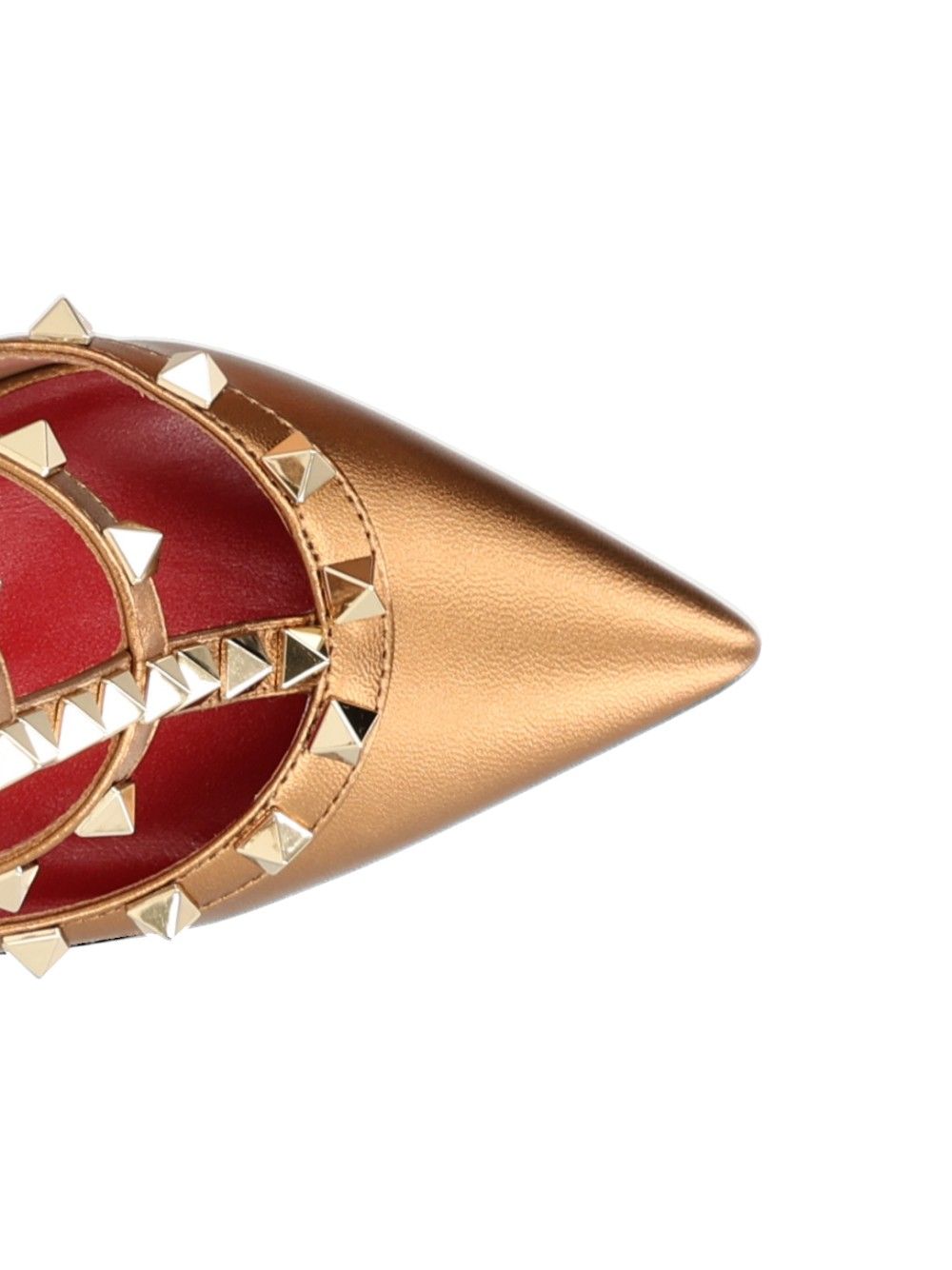 Valentino Garavani Rockstud Sandali - Oro | 1fe031d920d9c768006c47da3c6e8ffcc64e1e32