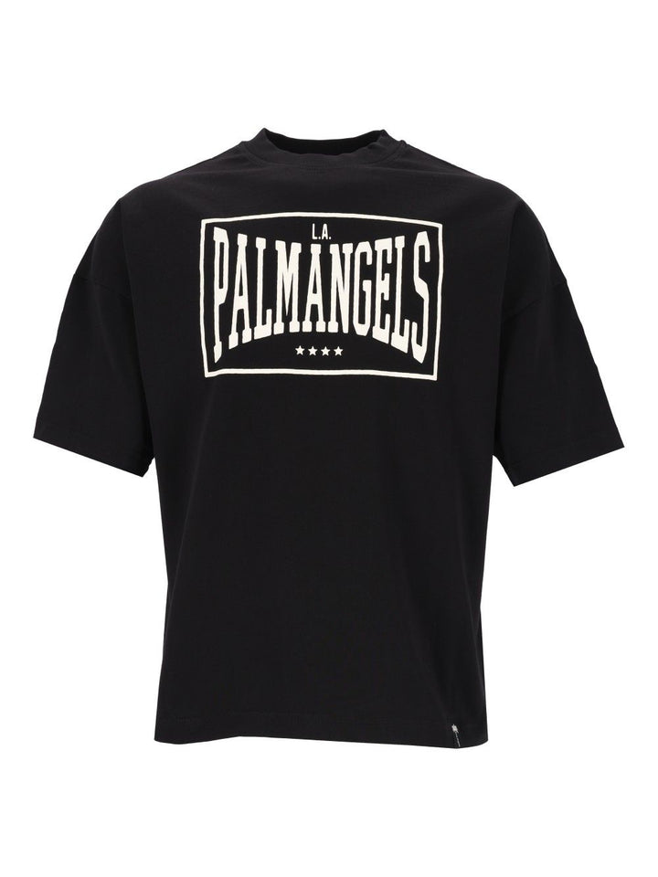 Palm Angels Vintage Box T-Shirt - Nero | 5aa68dc657f41a6bd4a415e3e6d86587fbb7aa56