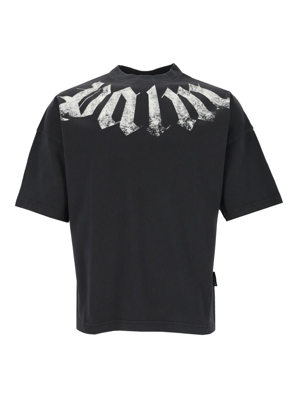 Palm Angels Big Neck T-Shirt - Nero | 895fde224185254c8232d31a753ad86f40b76800