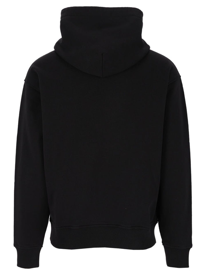 Palm Angels Neck Logo Hoodie Sweatshirts - Nero | 55c4f6c8fcdbb642231e952ac1b52647ef60c92b