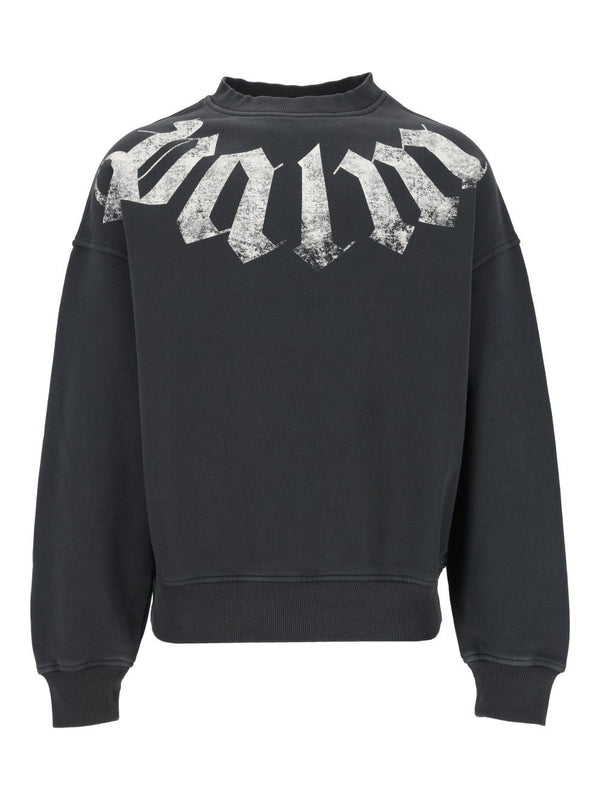 Sudadera con letras Sudadera Negro