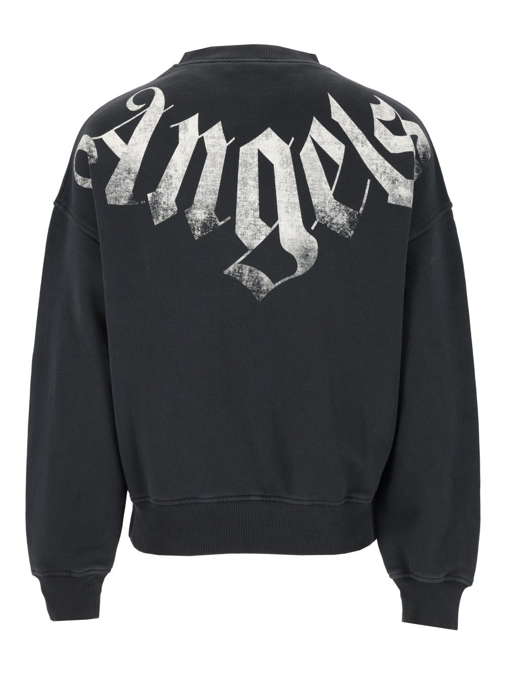 Palm Angels Sweatshirt With Lettering Sweatshirts - Nero | 172c061c35a29782f5326cbd3b25732fef4b0d83