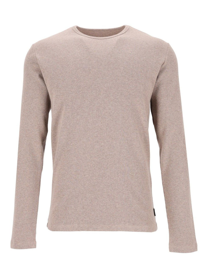 Mm6 Maison Margiela Long-Sleeved Sweater Knitwear - Grey | 49c3e9b4eed7abe0e88130eebdd7fee18f58b553