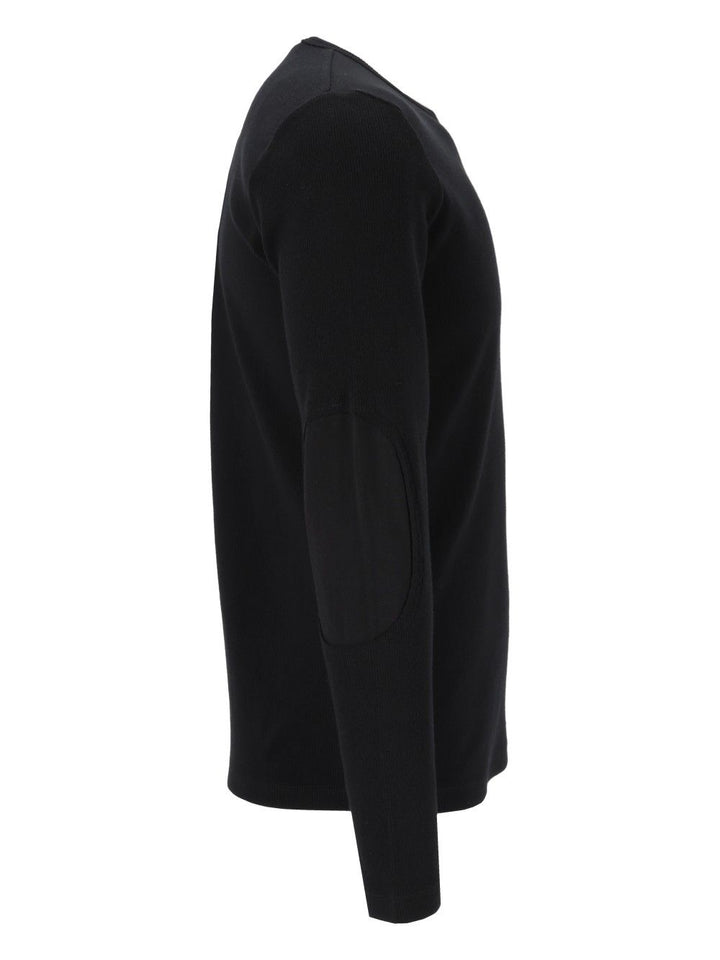 Mm6 Maison Margiela Long-Sleeved Sweater Knitwear - Nero | 4dbd4cb6be94d95026da29bf5d24861a7c694501