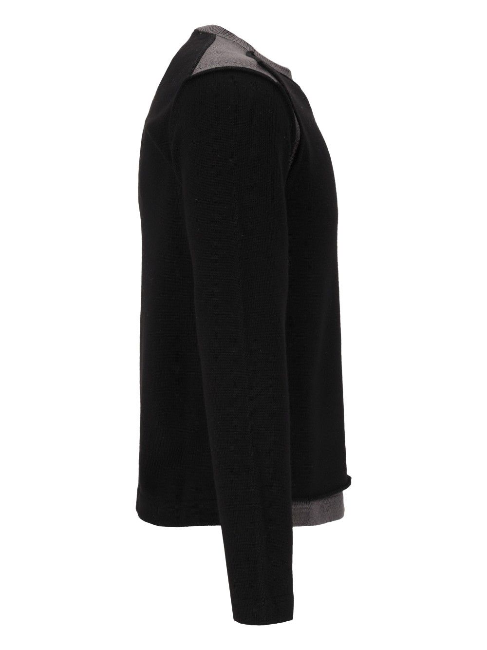 Mm6 Maison Margiela Crew Neck Sweater Knitwear - Nero | 88ac729c09c99e6209d90398ae5f23f3741062c2