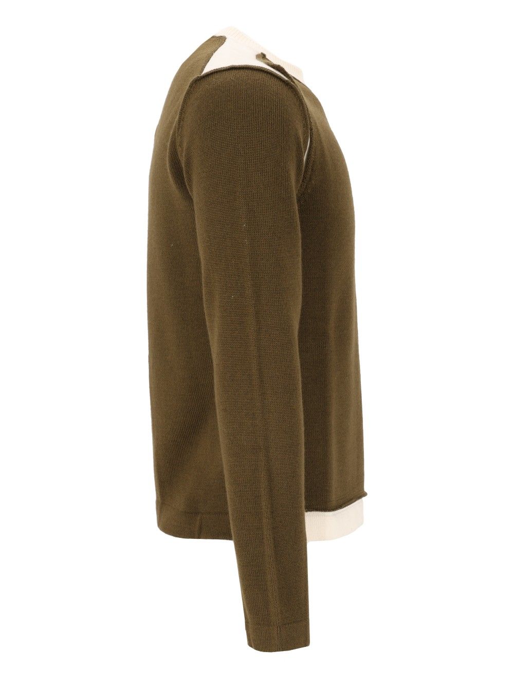 Mm6 Maison Margiela Crew Neck Sweater Knitwear - Verde | e179d3467ed0e6a5d630b13f770d6e77c8a16df5