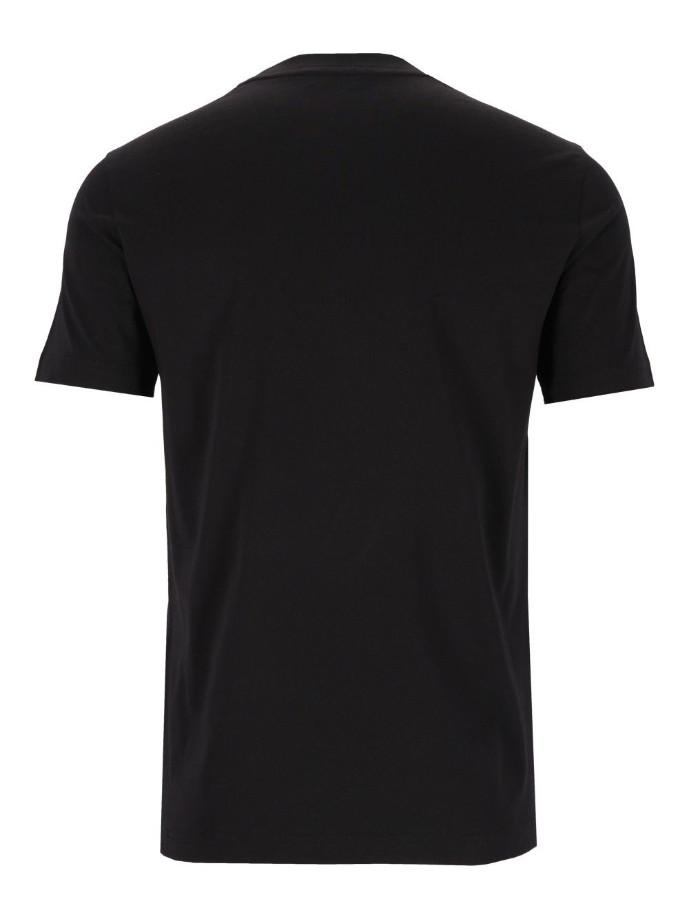Moncler Short-Sleeved  With Striped Details T-Shirt - Nero | 4cf64708cc43d8ccc4fbadfdad536f8b0465f196