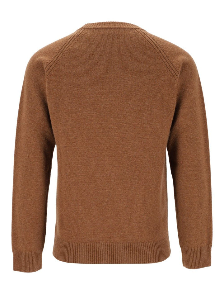 Saint Laurent Cashmere Sweater Knitwear - Marrone | 76a6f202de393de3bfc4ce9cc710099374789cea
