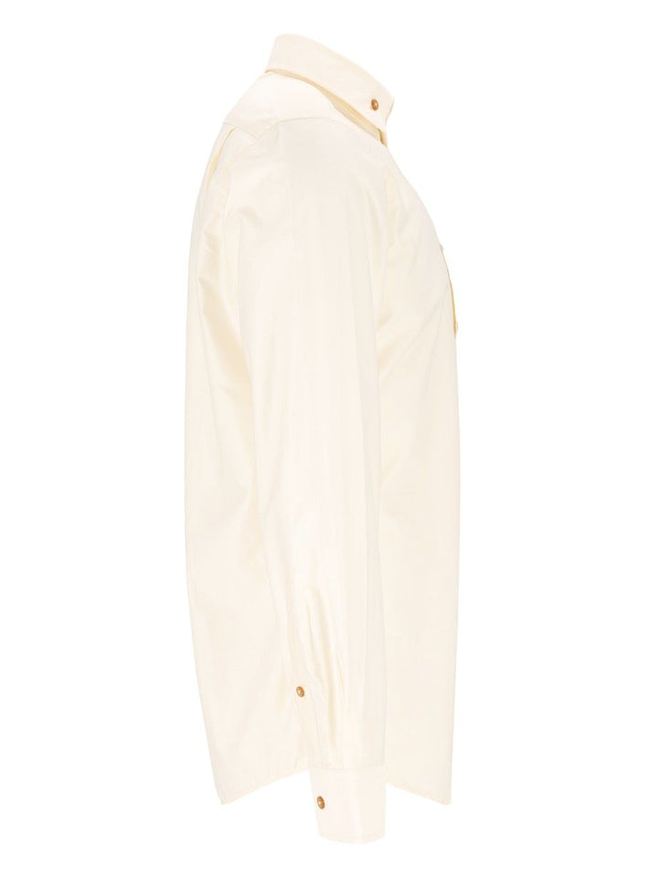 Vivienne Westwood Two Buttons Krall Shirt Shirts - Bianco | 3dadf45bb4e5c22e74d41dc14bc548362bb89359