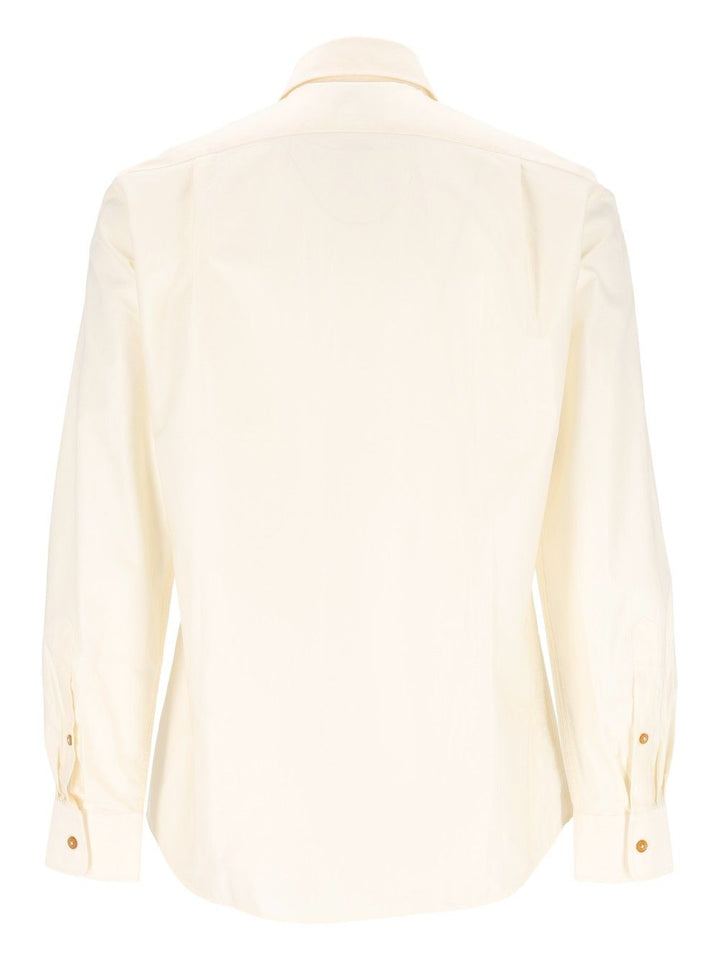 Vivienne Westwood Two Buttons Krall Shirt Shirts - Bianco | 996818b678a65826183f3102383857dbf709d5f0
