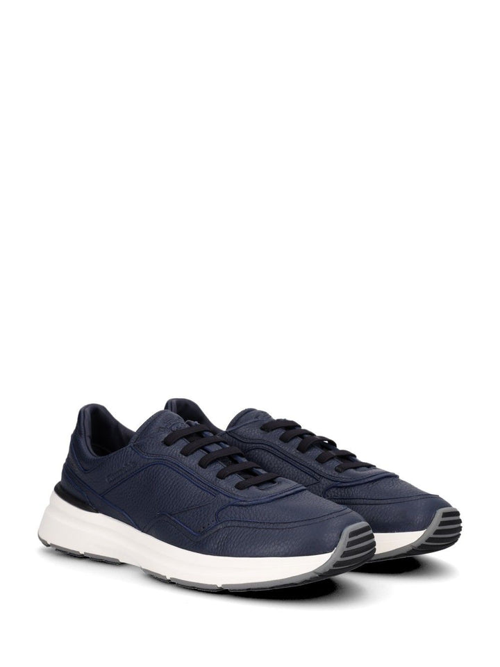 Church'S Deerskin Sneaker Sneakers - Blu | b49291db34b424e57ad173b6a795ce82f9744a16