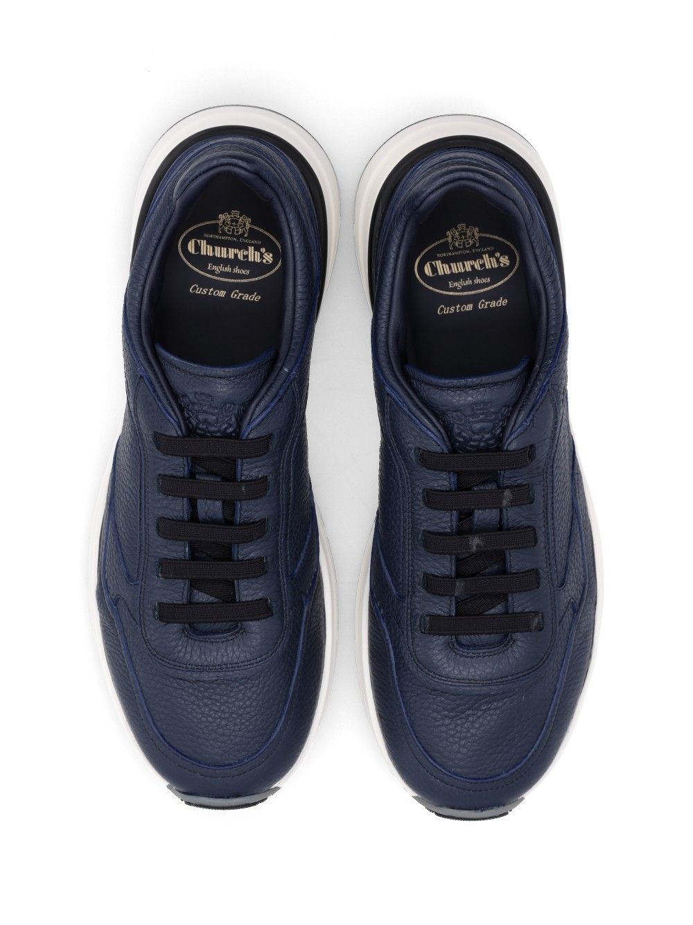 Church'S Deerskin Sneaker Sneakers - Blu | ebec1f9bfa1ae1231034145eaade2e6bf7b28c99