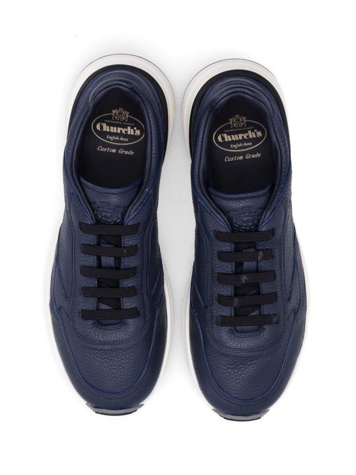 Church'S Deerskin Sneaker Sneakers - Blu | ebec1f9bfa1ae1231034145eaade2e6bf7b28c99