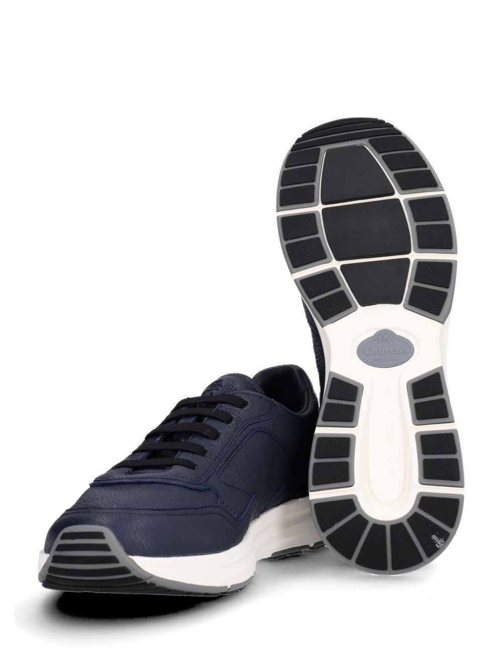 Church'S Deerskin Sneaker Sneakers - Blu | dee03a0999de451a3fa4c6dec76511fd94b1365d