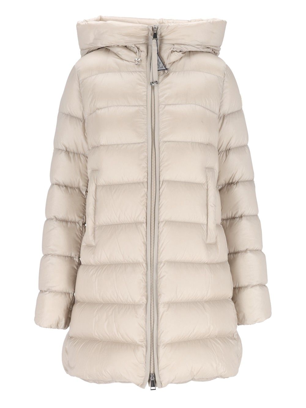 Moncler Suyenne Long Parka Giacche - Bianco | 65d057007eb1246a35704436a1eb1c5a45441ff8