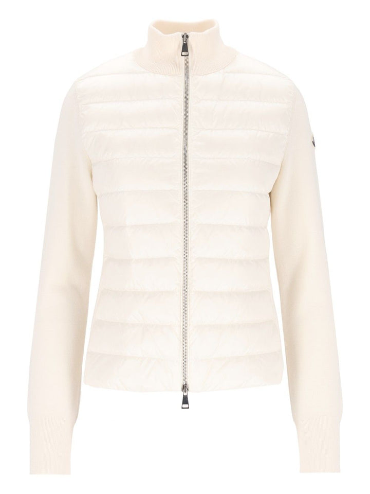 Moncler Cardigan Knitwear - Bianco | 3eb4883e06ca64eb1c8bf335756c4146dd3594e8