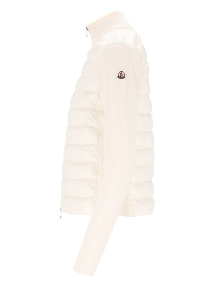 Moncler Cardigan Knitwear - Bianco | 466cef73ea31e266f1db0bb7c8ebe88757205f35