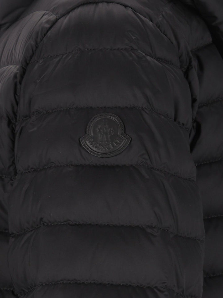 Moncler Raies Jacket Coats - Nero | 43a129586c2288c141dadbdabb0277aa9faae696