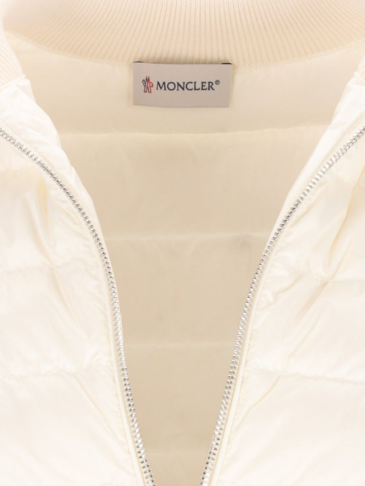 Moncler Cardigan Knitwear - Bianco | 46c74c5bf60a528ae4e1ce8ef70dfbe62b7283a9