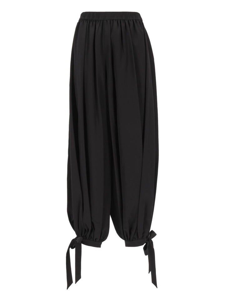 Chloe' Fluid Trousers - Nero | be9fa9ebcae8a5a4506d47857b57d5d09ac3d574