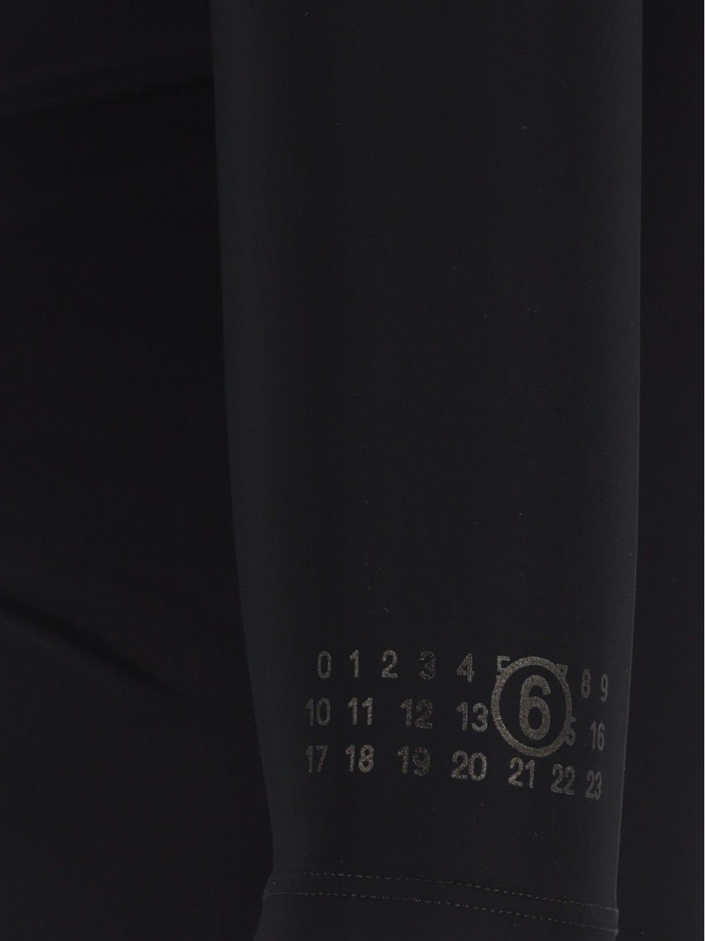 Mm6 Maison Margiela Anatomic Lycra Jersey Shirt T-Shirt - Nero | f143ed990a44803f88322b34ead4f81d64231467