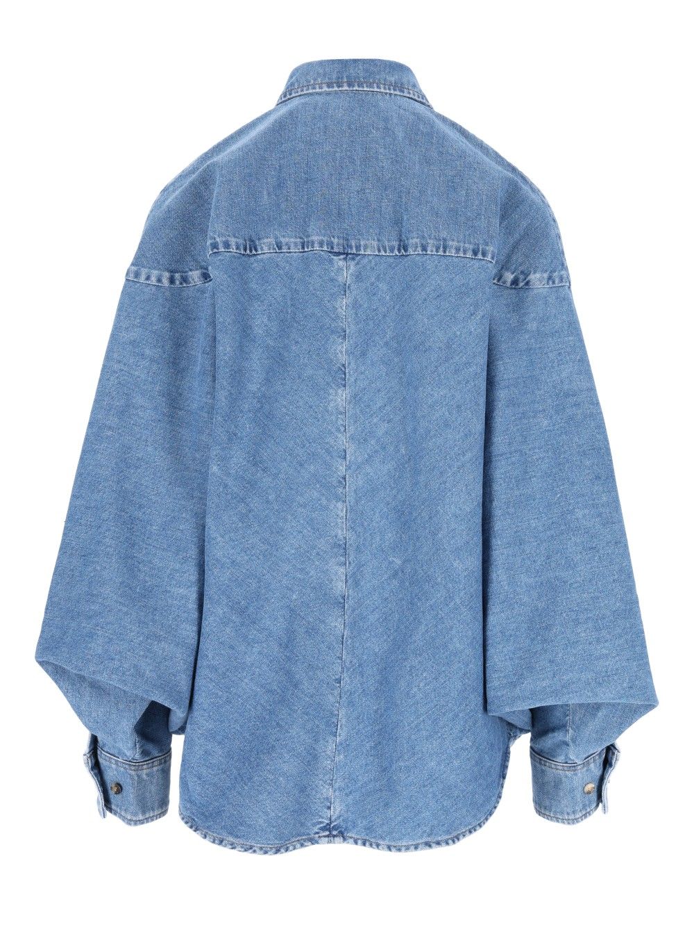 Loewe Embroidered Shirt Casual - Light blue | 8841f37cb55a33c026c5c8bead18e97b9eb4a74c