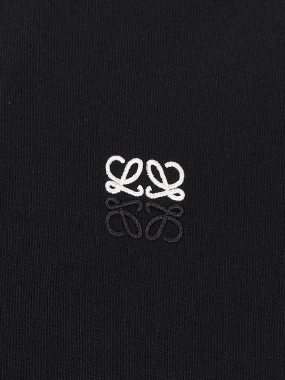 Loewe Zip-Up Hoodie Sweatshirts - Nero | 4b7d96a5651257db2de7b1f5476d1596fc738736