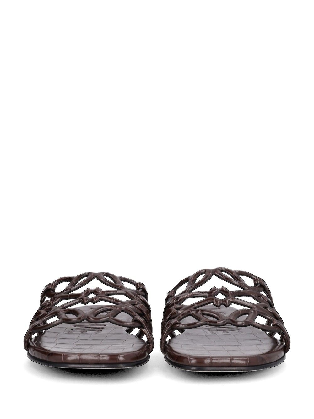 Loewe “Petal Anagram” Slides Sandali - Marrone | 492b09bb3e8af35986d3df097ae1a7cc70a1a8b7