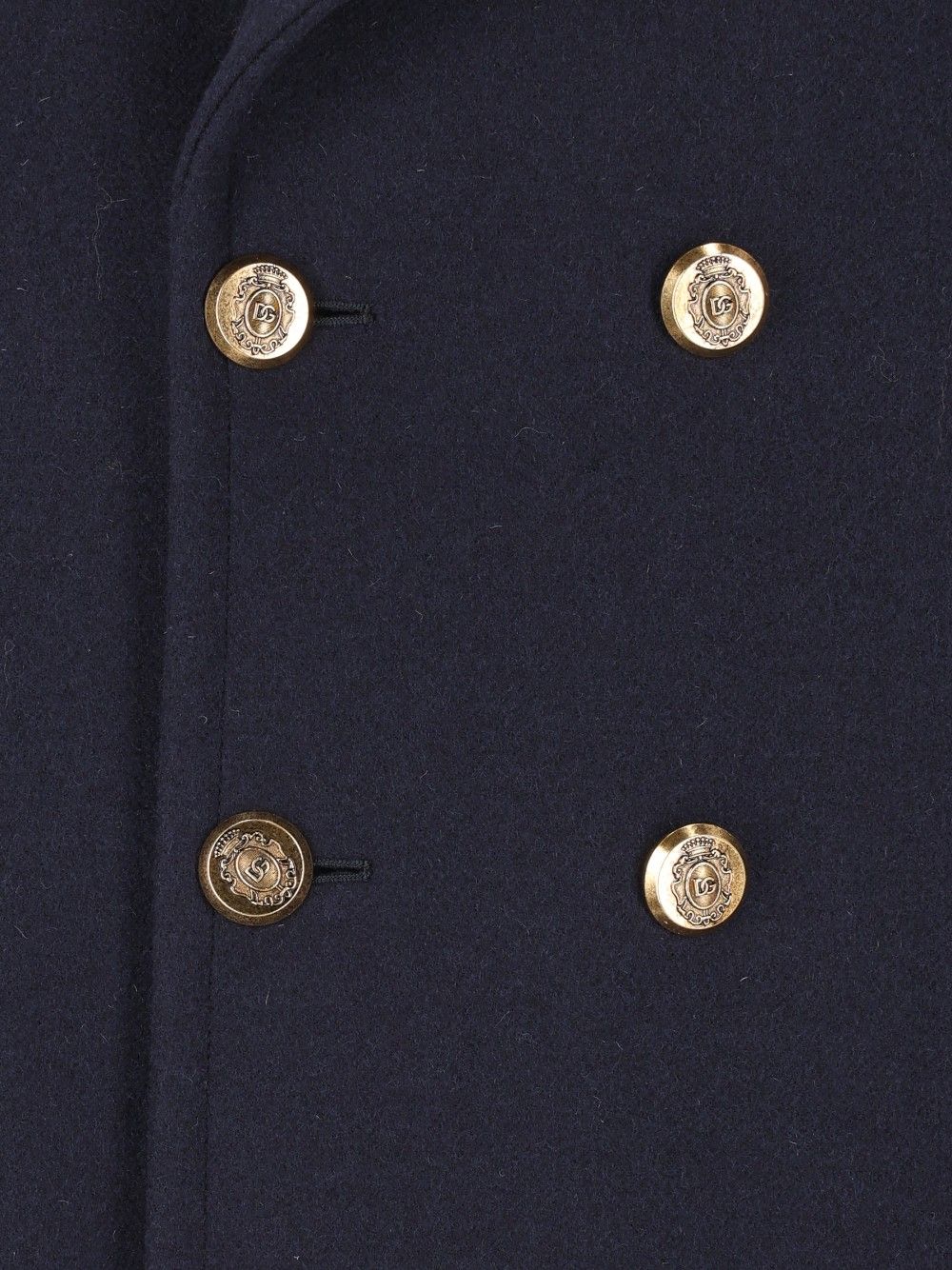 Dolce & Gabbana Double Breasted Marina Coat Coats - Blu | 18df91849aa814215766d9863a77a7d51547d0f8