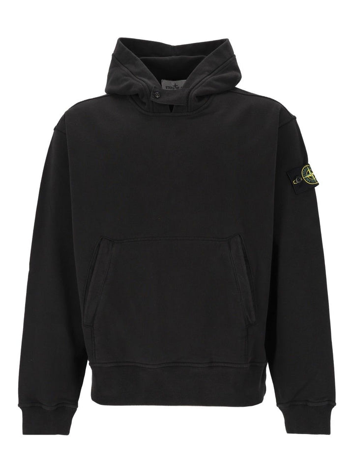 Stone Island Hoodie Sweatshirts - Nero | 880d10e890938462f37b727862358ffea87d7a42