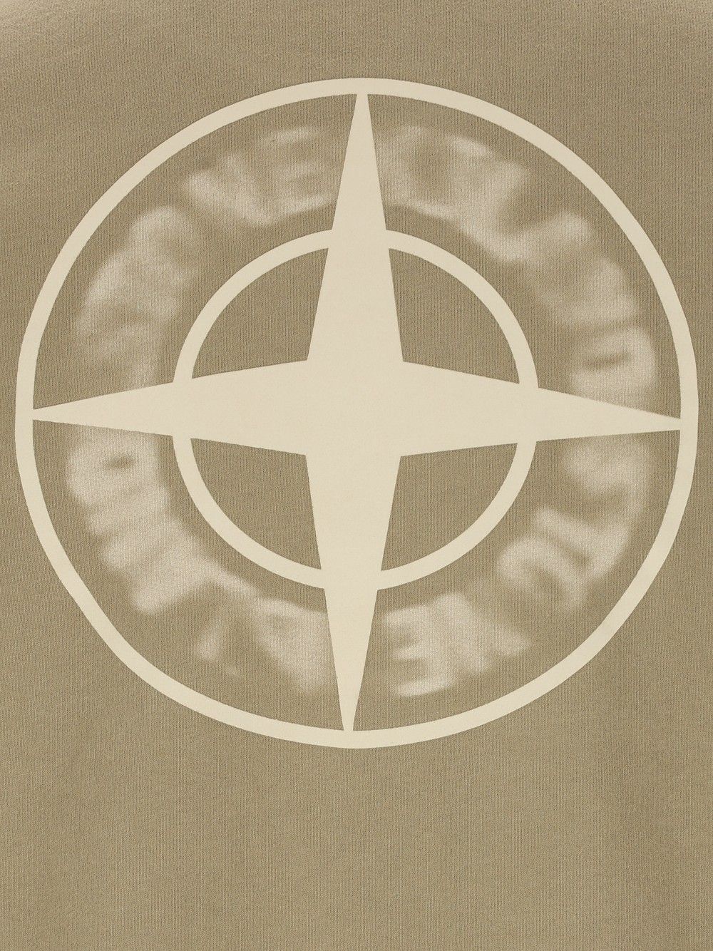 Stone Island Organic Cotton Fleece Crewneck Sweatshirt Sweatshirts - Verde | 550417d8e2120c6b4e38e3c93ba33273910670ae