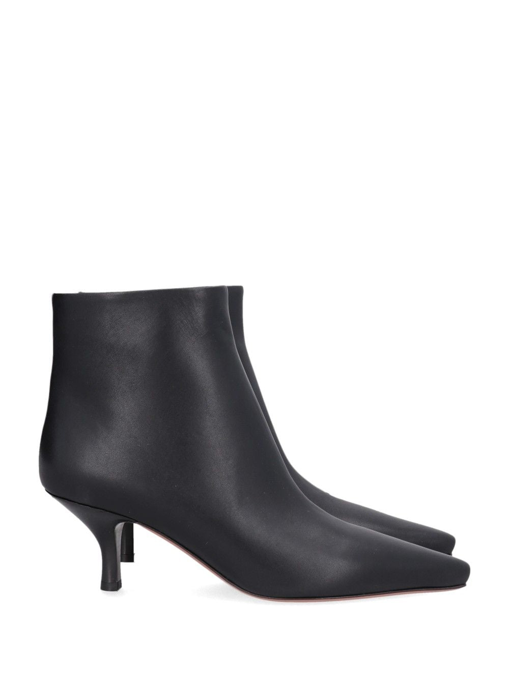 Paris Texas Rose Ankle Boot 60 Calf Leather Boots - Nero | 5858402c751a7084f4036fdb3374e8309e233cd8