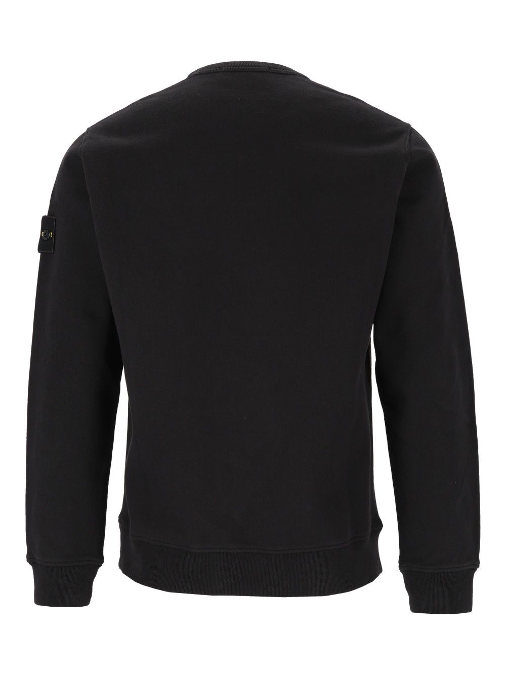 Stone Island Brushed Organic Cotton Fleece, Garment Dyed Sweatshirts - Nero | 0c753c75874eb749d07e8a3122fe7c528719d9d2