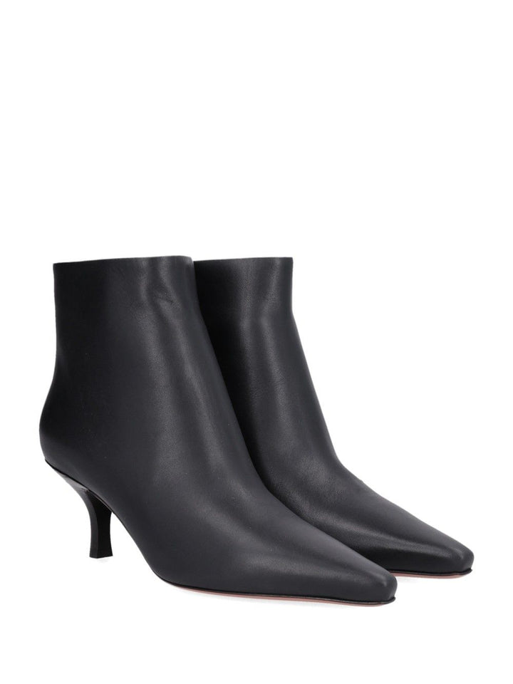 Paris Texas Rose Ankle Boot 60 Calf Leather Boots - Nero | 1bb2a8f82cc36508f9b62ce37ca11b0aebc7834a