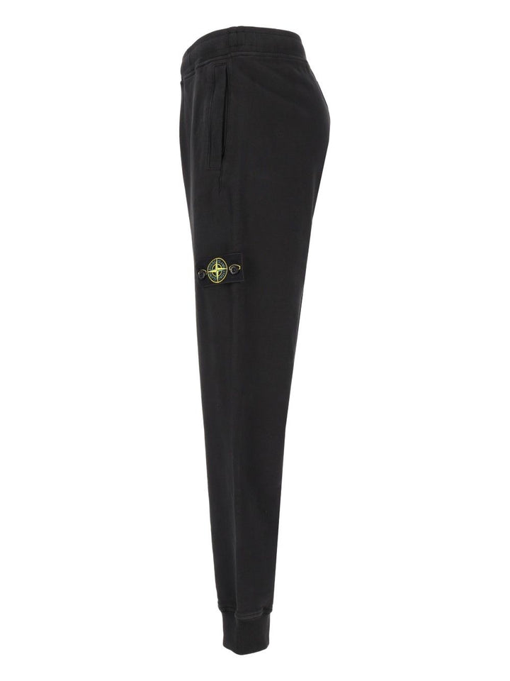Stone Island Organic Cotton Sweatshirt Joggers Trousers - Nero | be61fb2aa7d251298405988af281efa7c7f97a41