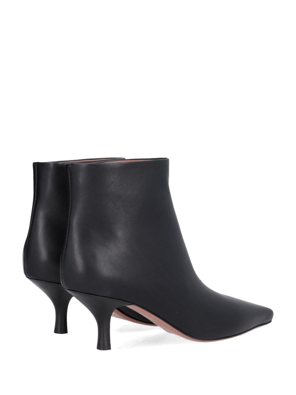 Paris Texas Rose Ankle Boot 60 Calf Leather Boots - Nero | 96ebf827f165141f2077a9e707dcb71ad00407e5