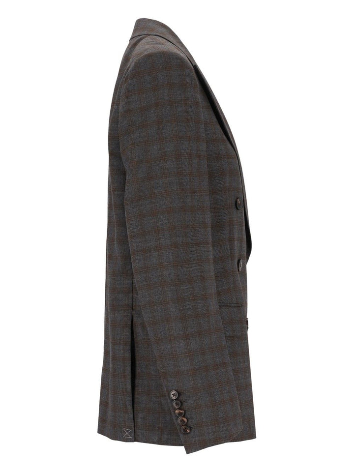 Dries Van Noten “Barrysta” Double-Breasted Blazer Giacche - Marrone | 84743207b35da7588246391f28f16f0c1bd5607e