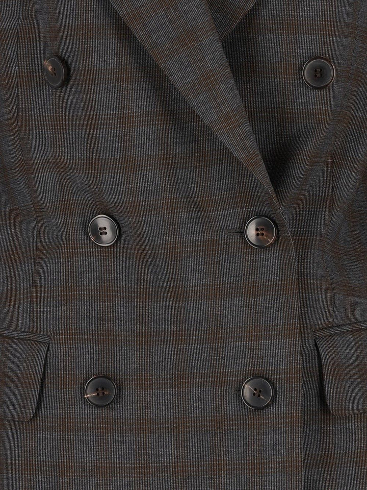 Dries Van Noten “Barrysta” Double-Breasted Blazer Giacche - Marrone | 9d05a7137a3a0dc8c6659f9df4b019ce8ffdb69a