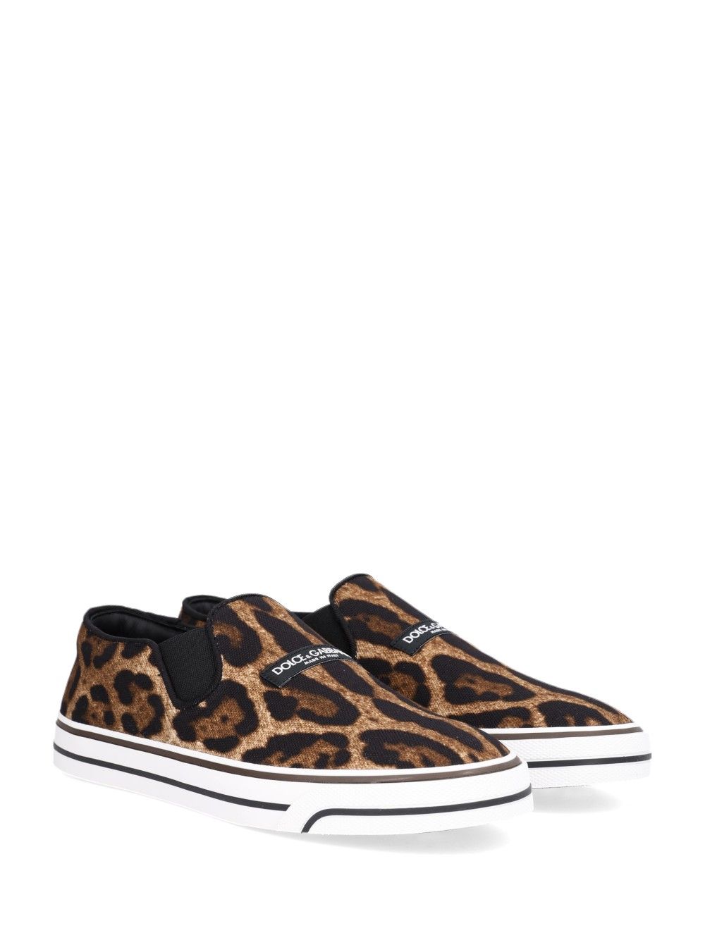 Dolce & Gabbana Canvas Vans Sneakers - Animalier | 9b183665d8a10ea2e1a2709070e4cdfd294d312b
