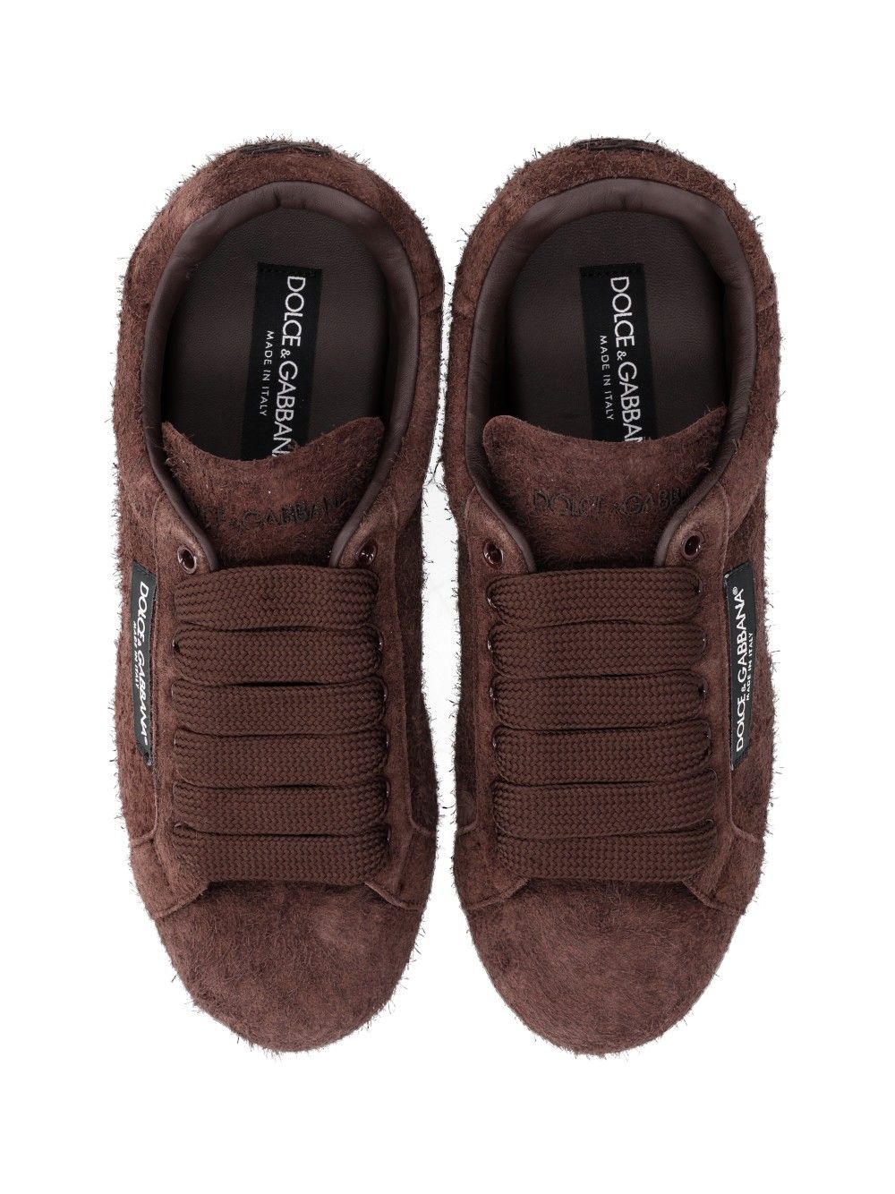 Dolce & Gabbana Portofino Sneakers - Marrone | 656da595062ec66c35661cece8ad33748deeefd4