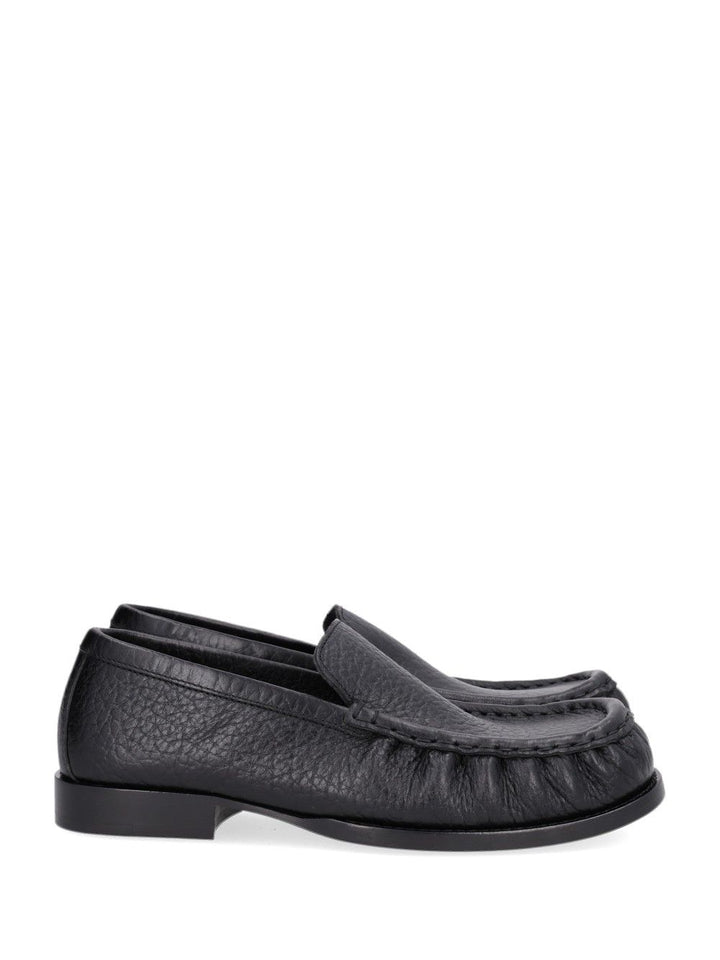 Dries Van Noten Slip-On Leather Loafers Scarpe basse - Nero | df796949caeaedc519a84ecbbf08e66561cdaba1