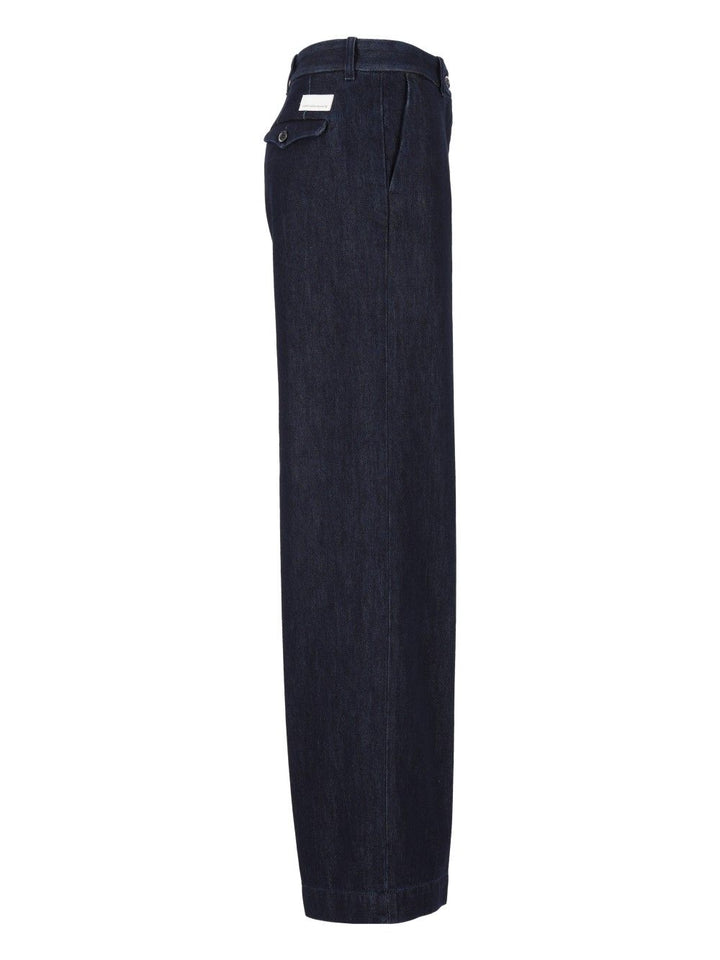 Nine In The Morning Fiamma Boy Pant Woman Jeans - Blu | 8811eff136cf7886ef8c684a1a562e227f73cbc7