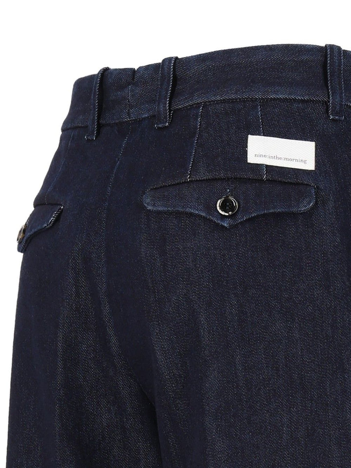 Nine In The Morning Fiamma Boy Pant Woman Jeans - Blu | d8aafd05c8d844aa7557c35dc47cfec9ff53b55c