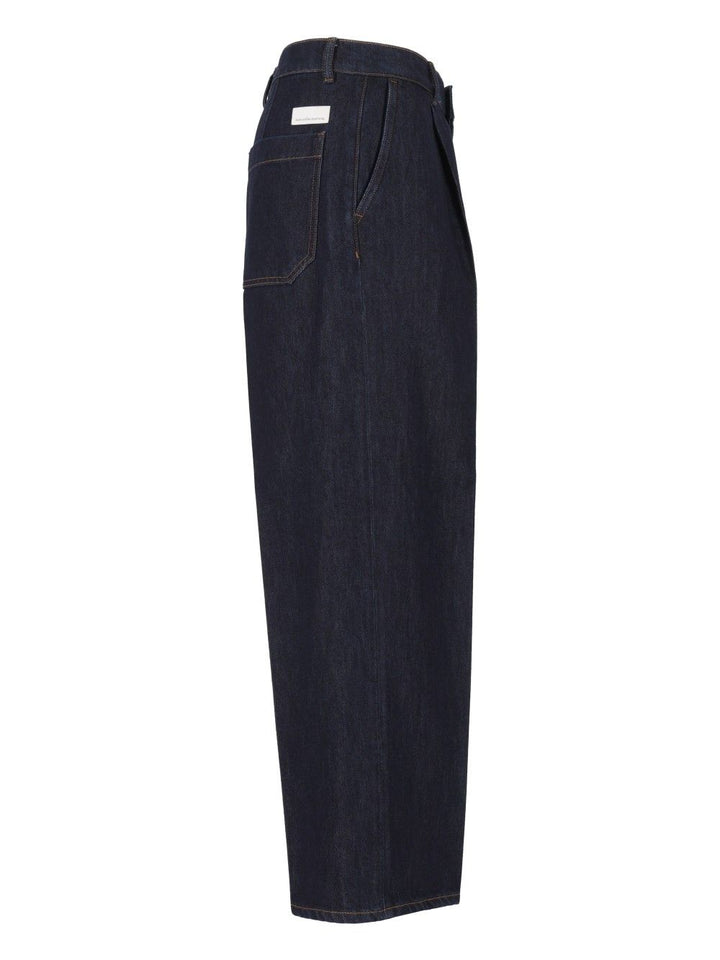 Nine In The Morning Rivet Front And Back Jeans - Blu | 93d2fb7d0b4a31bebde12f5a93b07e62499faa07