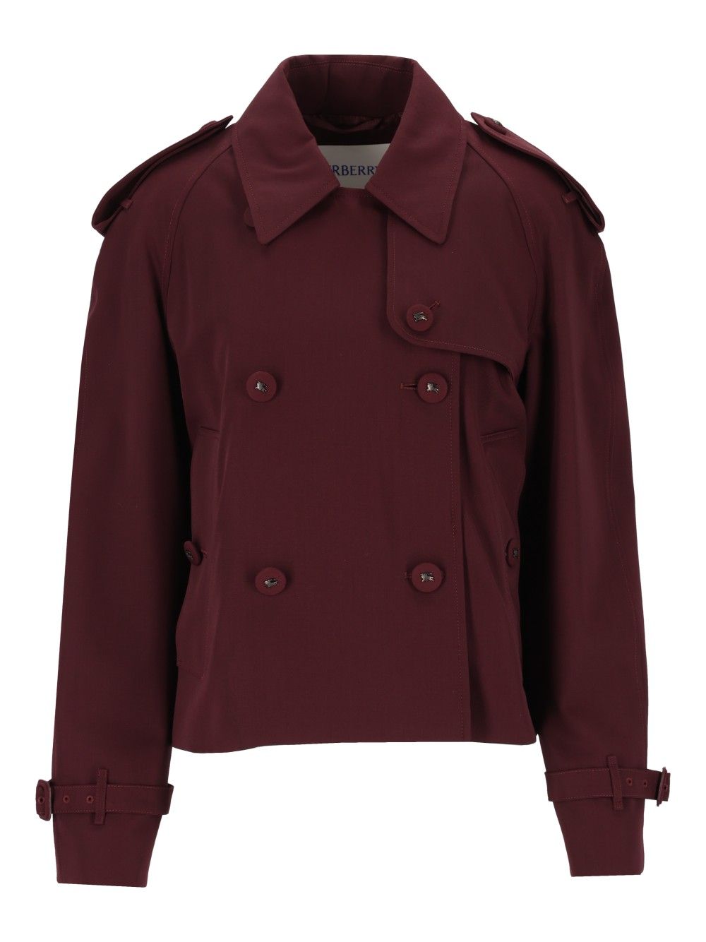 Burberry Mayfair Trench Jacket Giacche - Bordeaux | a3f8a089e0381fd712d354a22fc84f26166b4d67