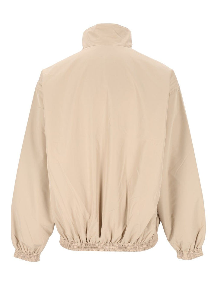 Acne Studios High-Neck Zip Up Jacket Giacche - Beige | c278b8cc9178b4c6530c6360f49eaef5ea7aee85