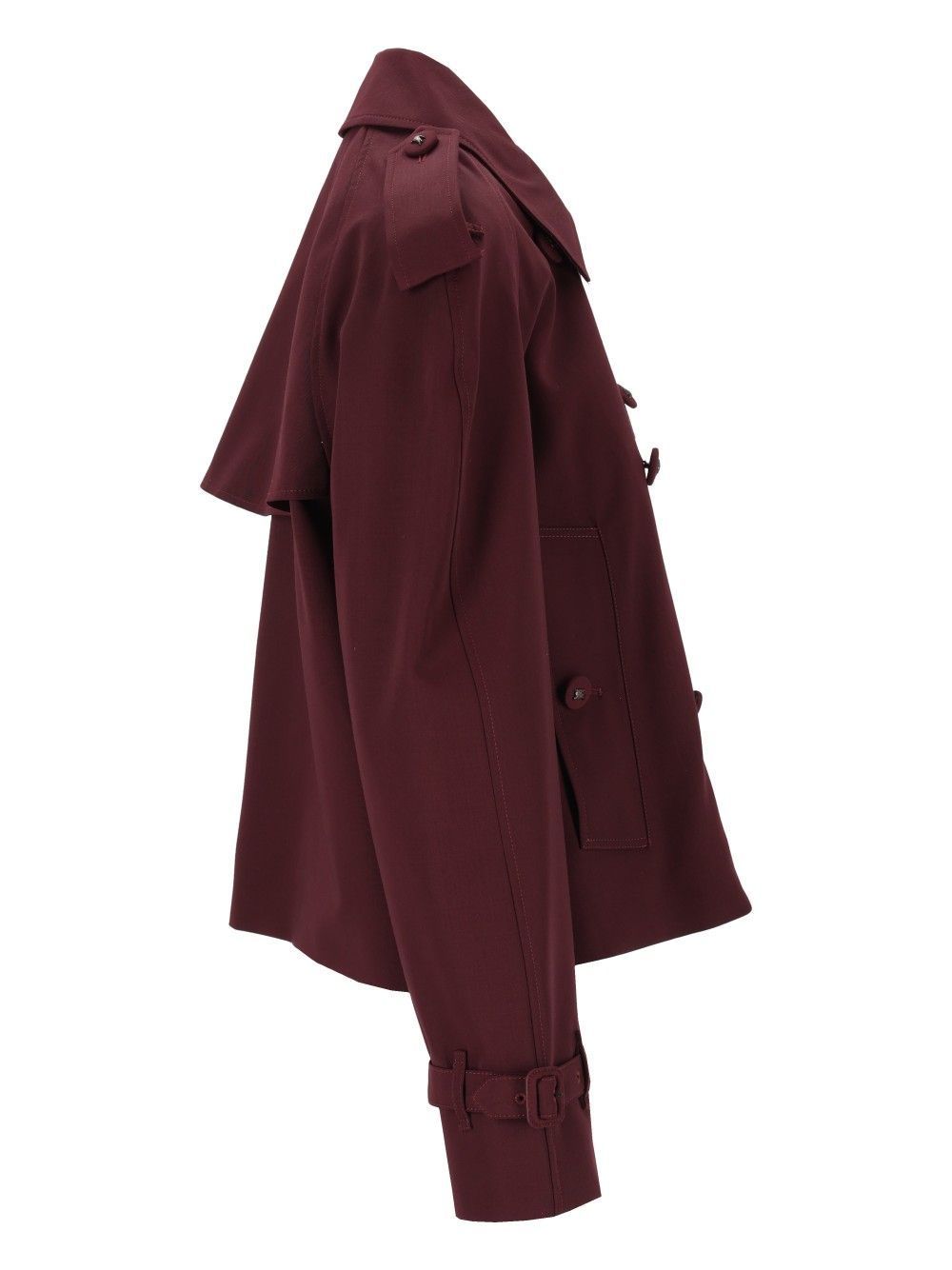 Burberry Mayfair Trench Jacket Giacche - Bordeaux | aceded29eb51548cd98306ac4b164d03e98e0a83